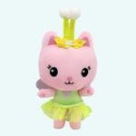 Knuffel Gabby Kat Fée Minette Met Pastelroze Vacht Vleugels Tule Tutu De Knuffel