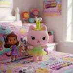 Knuffel Gabby Kat Fée Minette Met Pastelroze Vacht Vleugels Tule Tutu De Knuffel