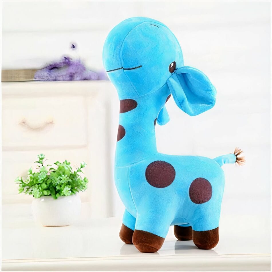 Knuffel Giraf Geel Superschattig Zacht Knuffelvriend De Knuffel