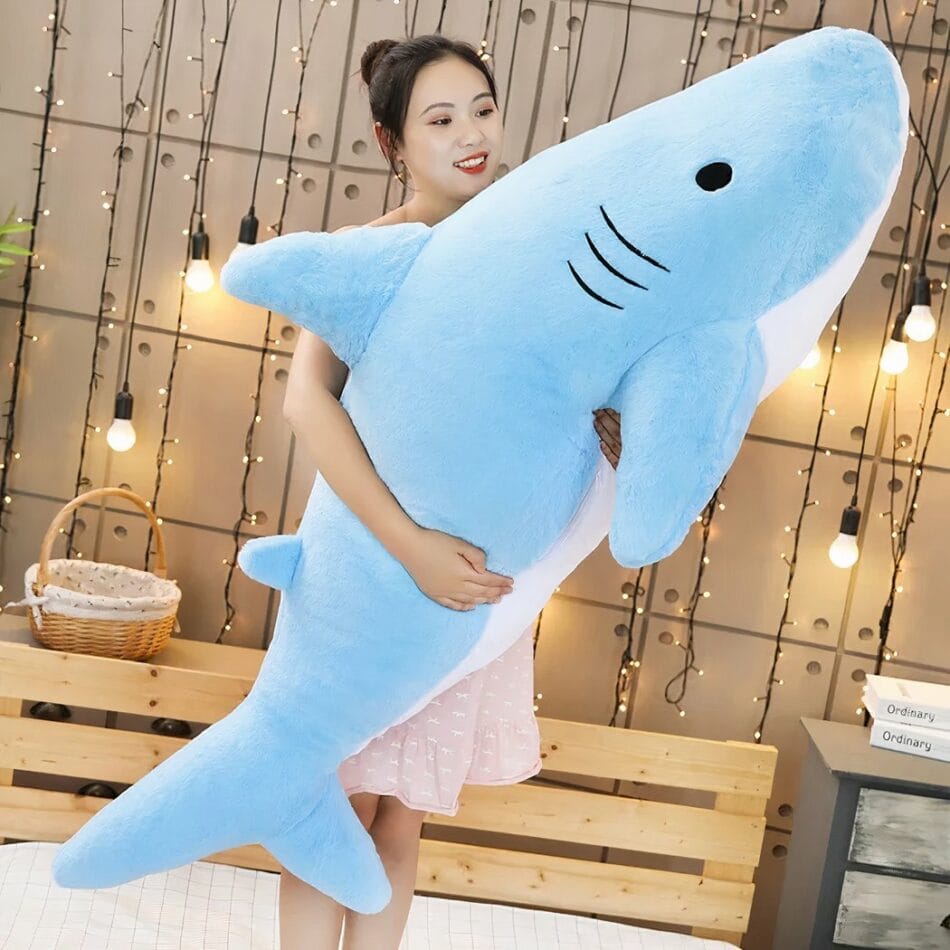 Knuffel Haai XXL van Zachte Pluche 120 cm De Knuffel