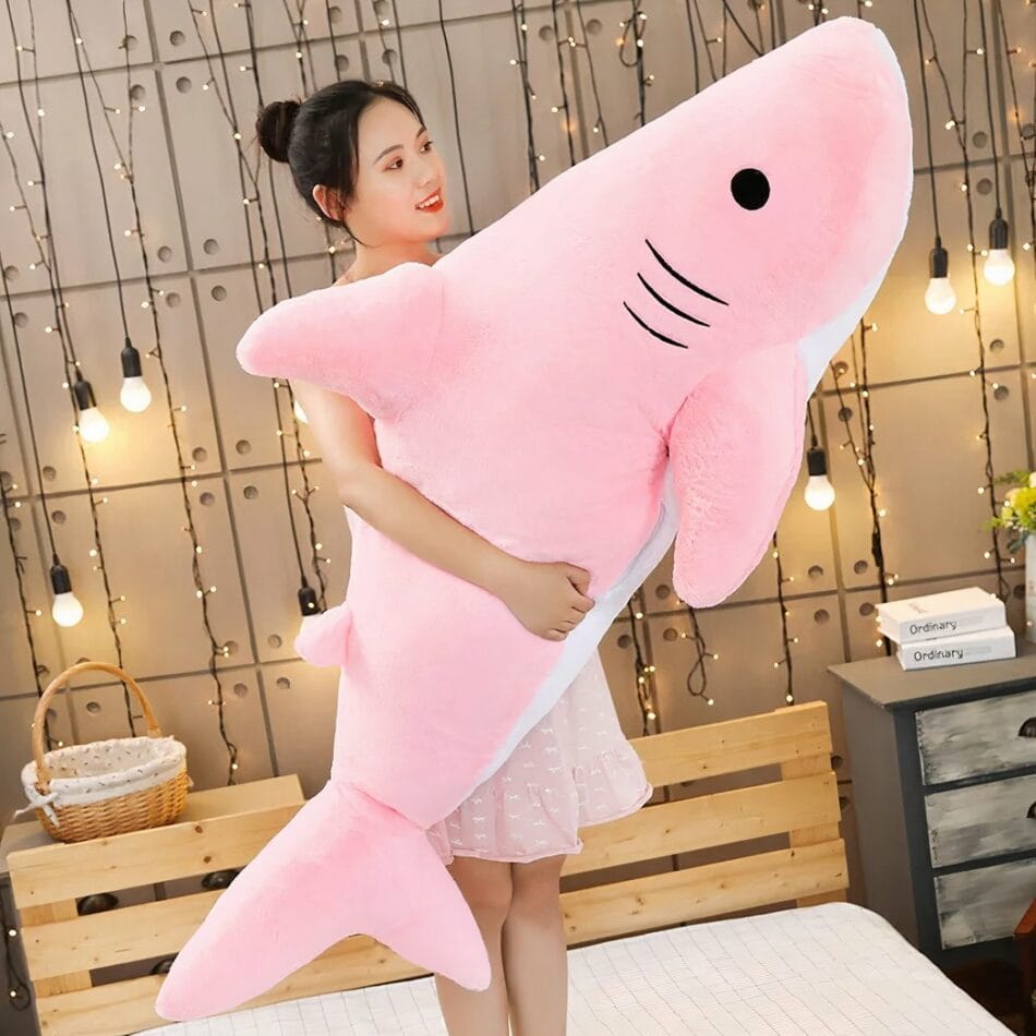 Knuffel Haai XXL van Zachte Pluche 120 cm De Knuffel