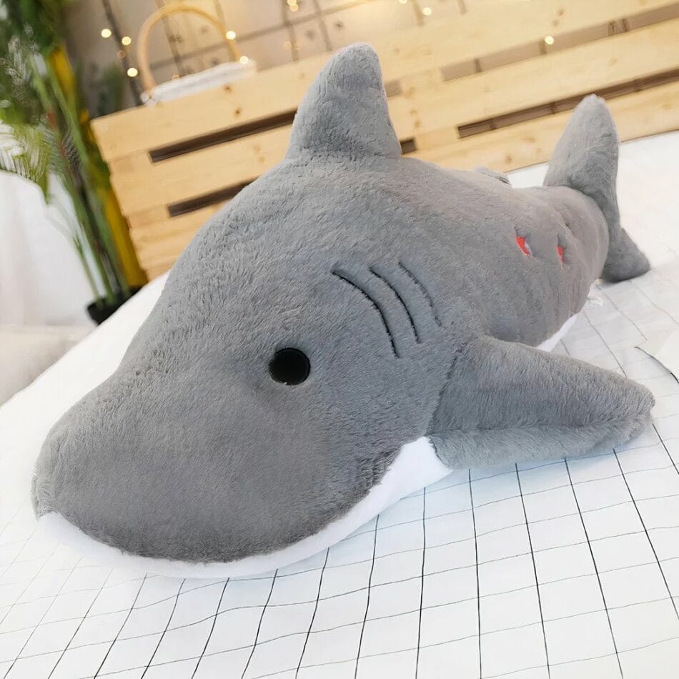Knuffel Haai XXL van Zachte Pluche 120 cm De Knuffel