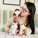 Knuffel Hamster Marron Chocolat Pratend Interactieve Knuffel De Knuffel