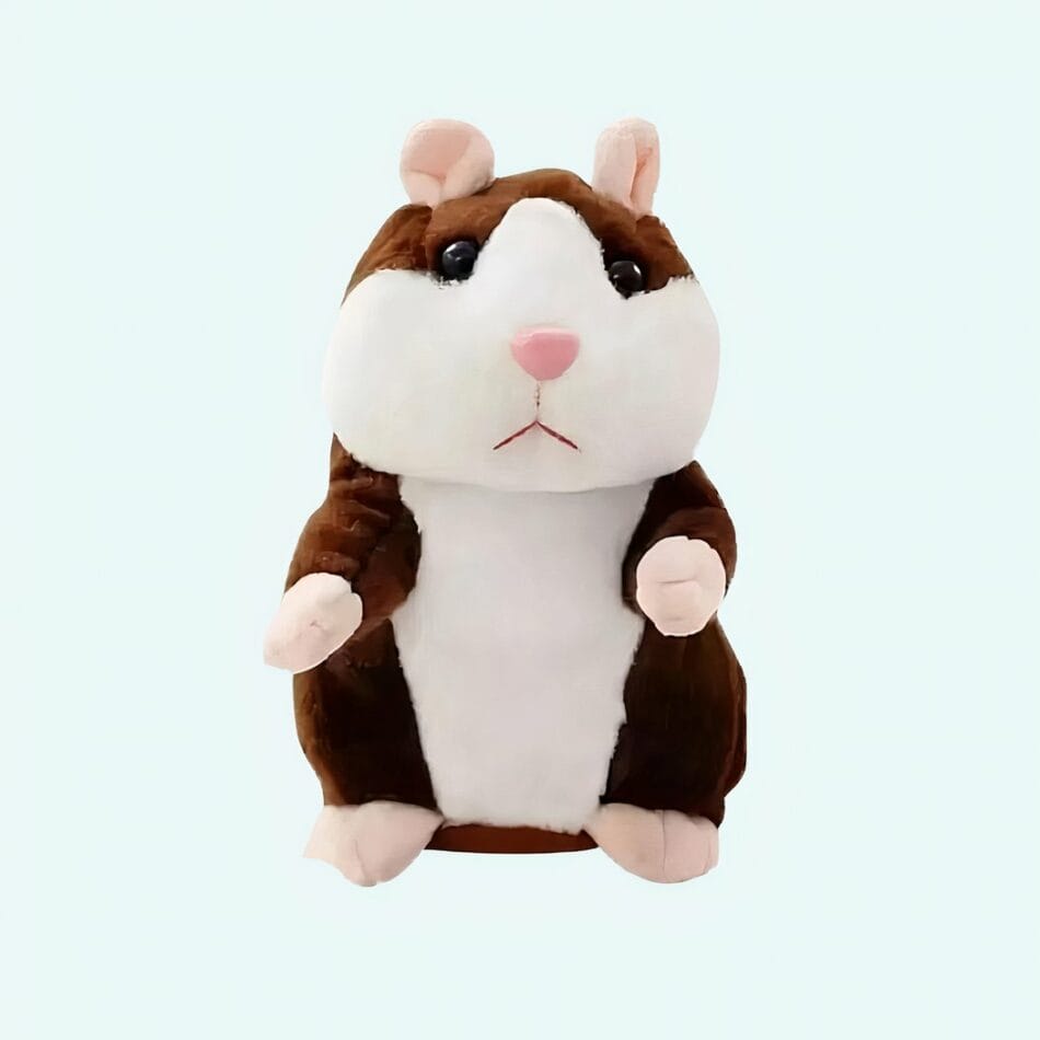Knuffel Hamster Marron Chocolat Pratend Interactieve Knuffel De Knuffel