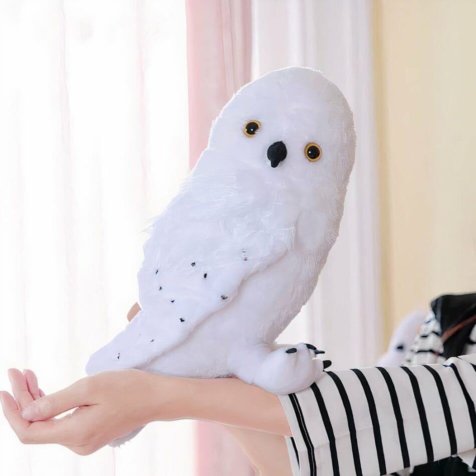 Knuffel Hedwig Harry Potter 18 cm Pluche Uil De Knuffel