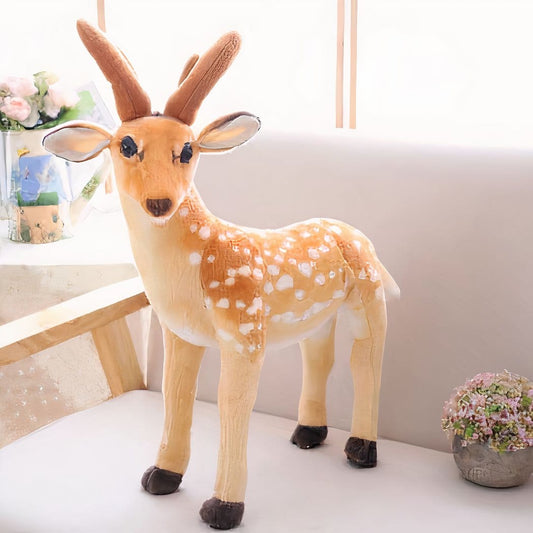 Knuffel Hert Schattig Zachte Pluche Met Lieve Ogen De Knuffel 50-cm