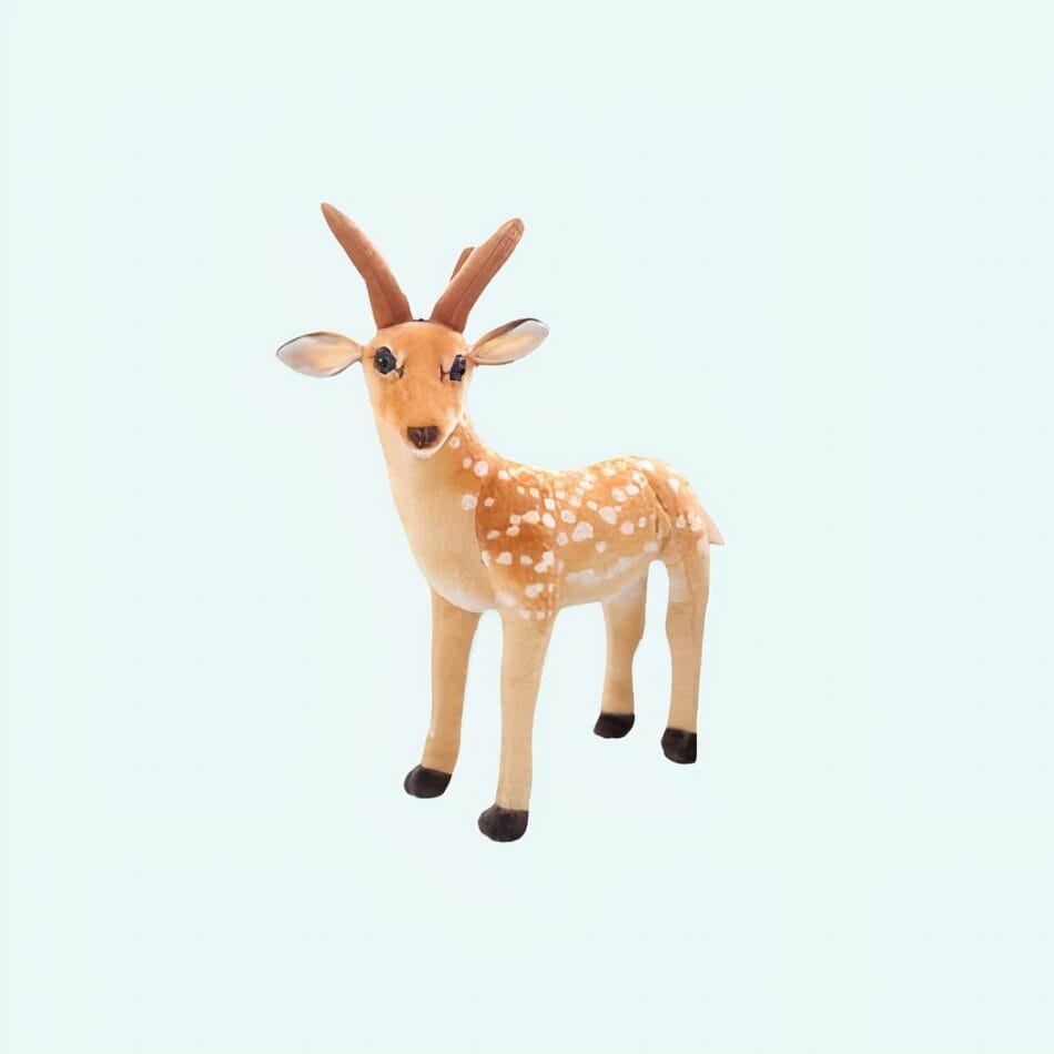 Knuffel Hert Schattig Zachte Pluche Met Lieve Ogen De Knuffel
