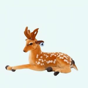 Knuffel Hert Slapende 40 cm Slaapknuffel Kinderen De Knuffel