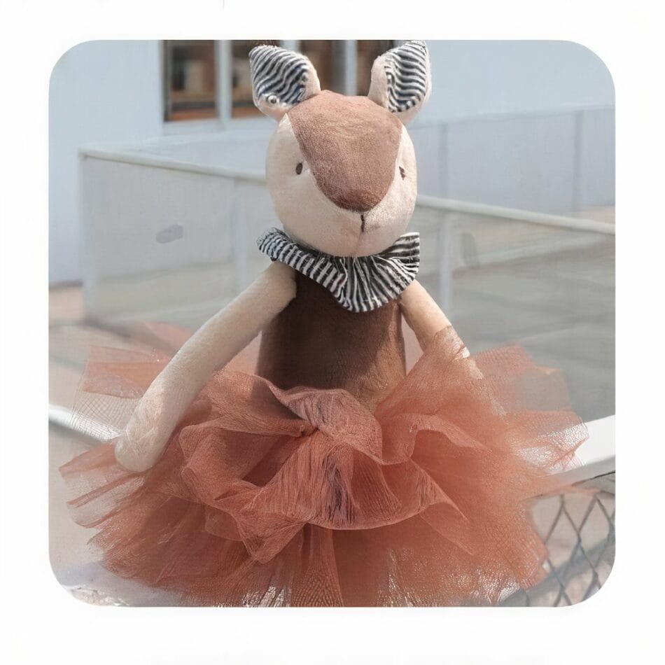 Knuffel Hertje Met Tutu Zachte Droomknuffel Voor Kinderen De Knuffel