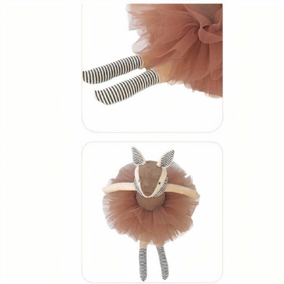 Knuffel Hertje Met Tutu Zachte Droomknuffel Voor Kinderen De Knuffel