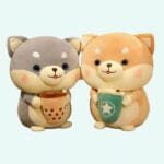 Knuffel Hond Bubble Tea Zachte Pluche Knuffelvriend De Knuffel