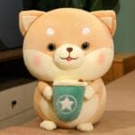 Knuffel Hond Bubble Tea Zachte Pluche Knuffelvriend De Knuffel
