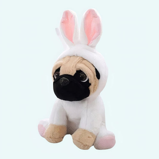 Knuffel Hond Verkleed Als Konijn Zachte Pluche De Knuffel