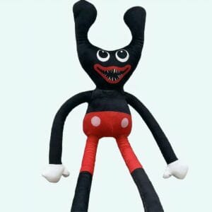 Knuffel Huggy Wuggy in Super Mario Stijl Rode Blauwe Knuffel De Knuffel