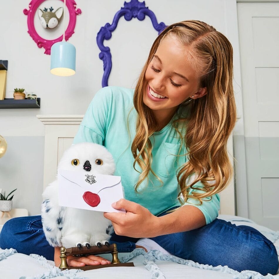 Knuffel Interactieve Uil Hedwige Harry Potter De Knuffel