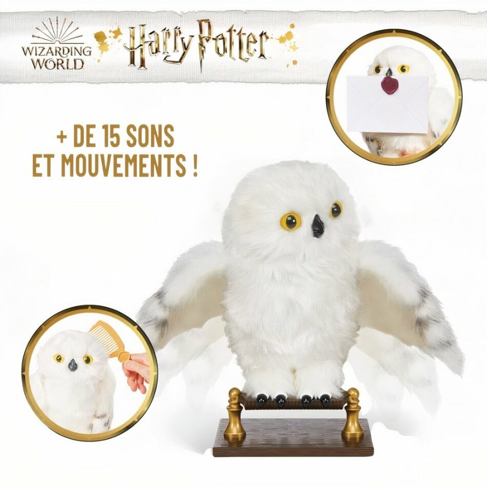 Knuffel Interactieve Uil Hedwige Harry Potter De Knuffel