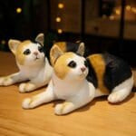 Knuffel Kat Rayé Zachte Pluche 30 cm Knuffelvriendelijk De Knuffel