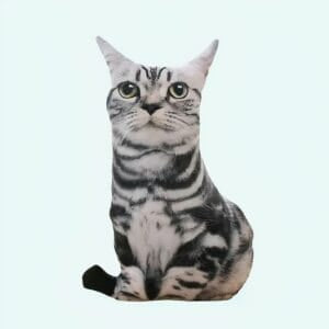 Knuffel Kat Roux Tout Mignon Zacht Pluche Met Grote Ogen De Knuffel