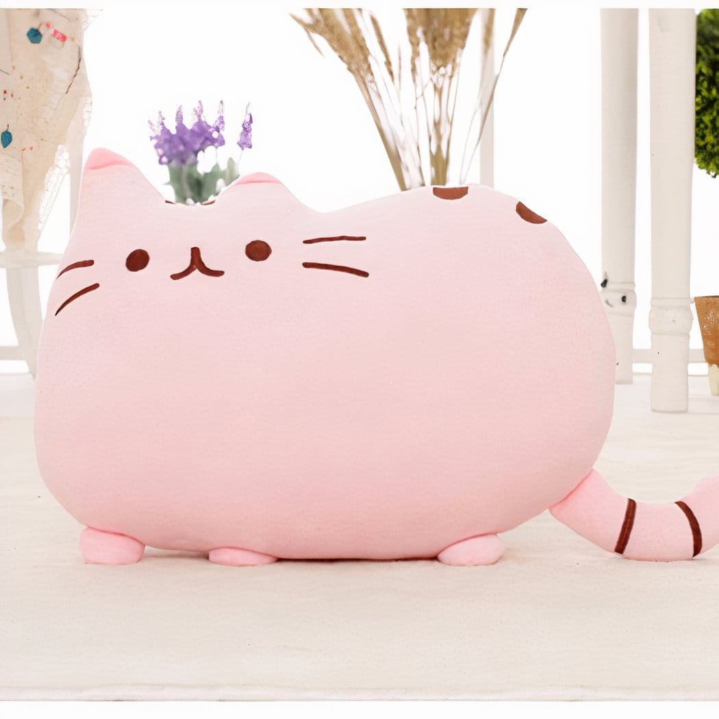 Knuffel Kat Roze Superschattig Met Zijdezachte Vacht De Knuffel