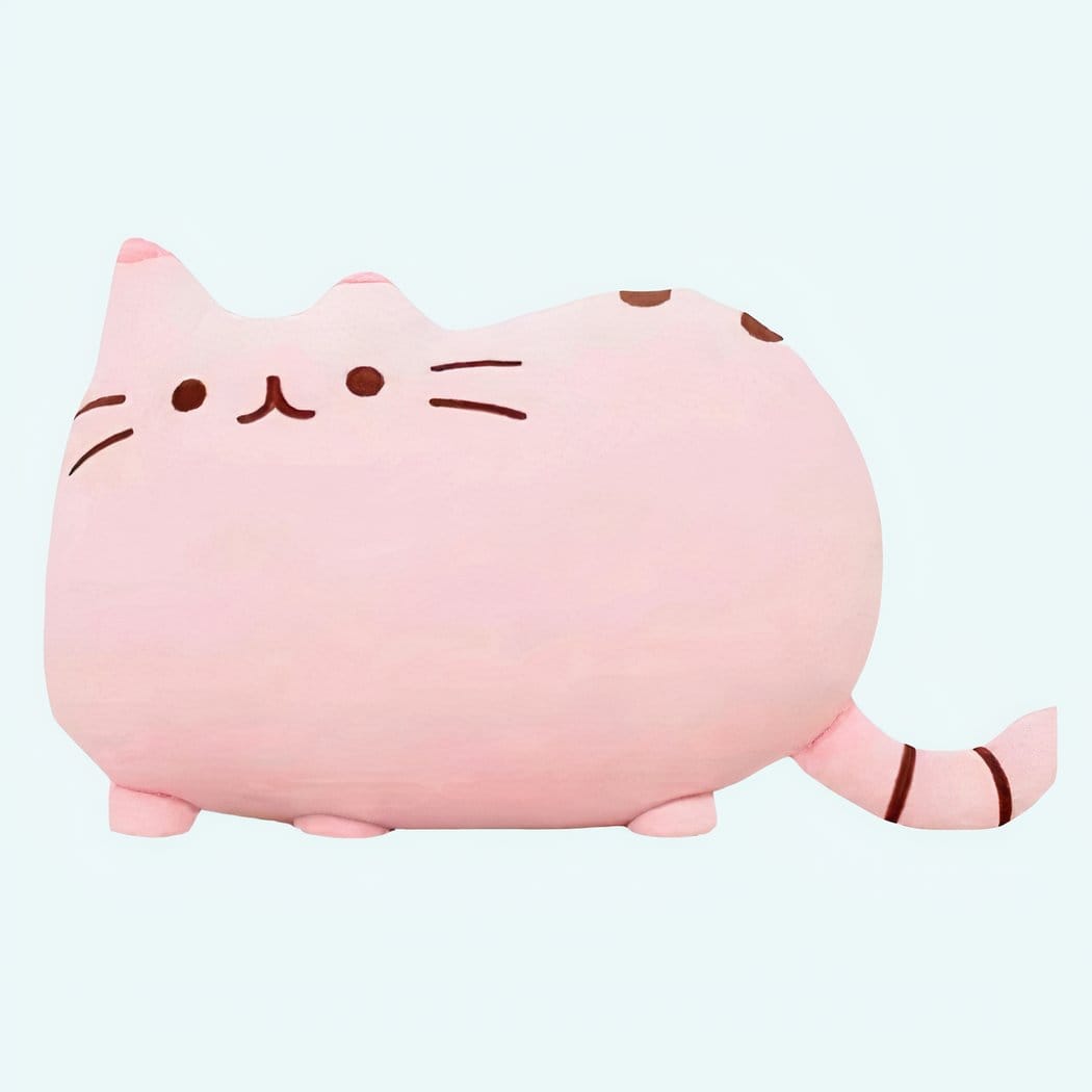 Knuffel Kat Roze Superschattig Met Zijdezachte Vacht De Knuffel 25cm