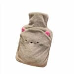 Knuffel Kat Warmwaterkruik met Borduursels Veilig voor Kinderen De Knuffel
