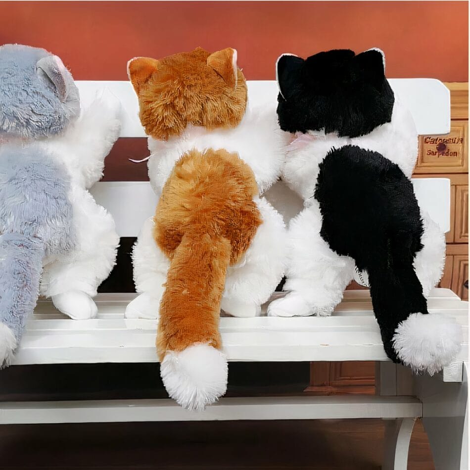 Knuffel Katon Bruin Zachte Knuffelkat Compact Formaat De Knuffel