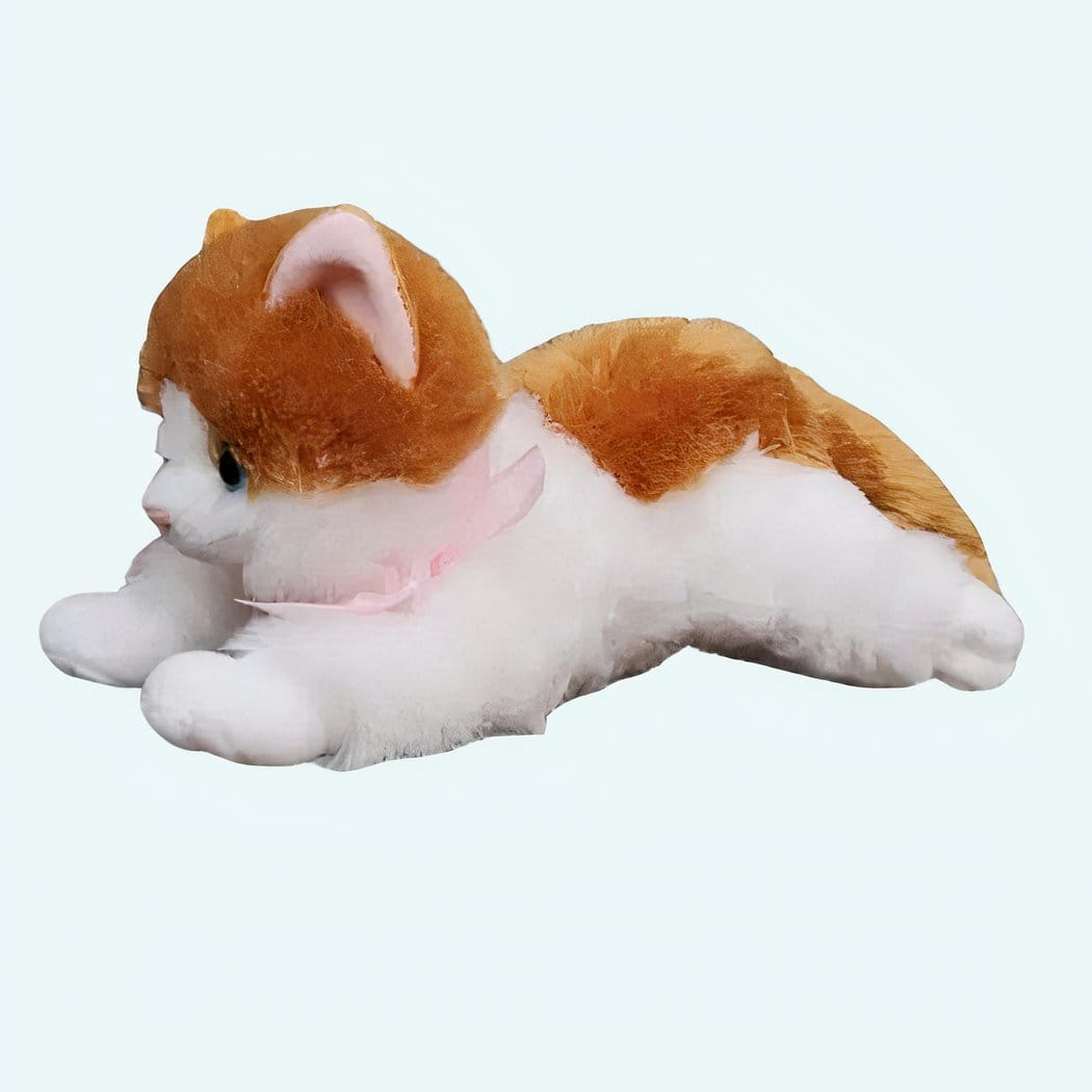 Knuffel Katon Bruin Zachte Knuffelkat Compact Formaat De Knuffel