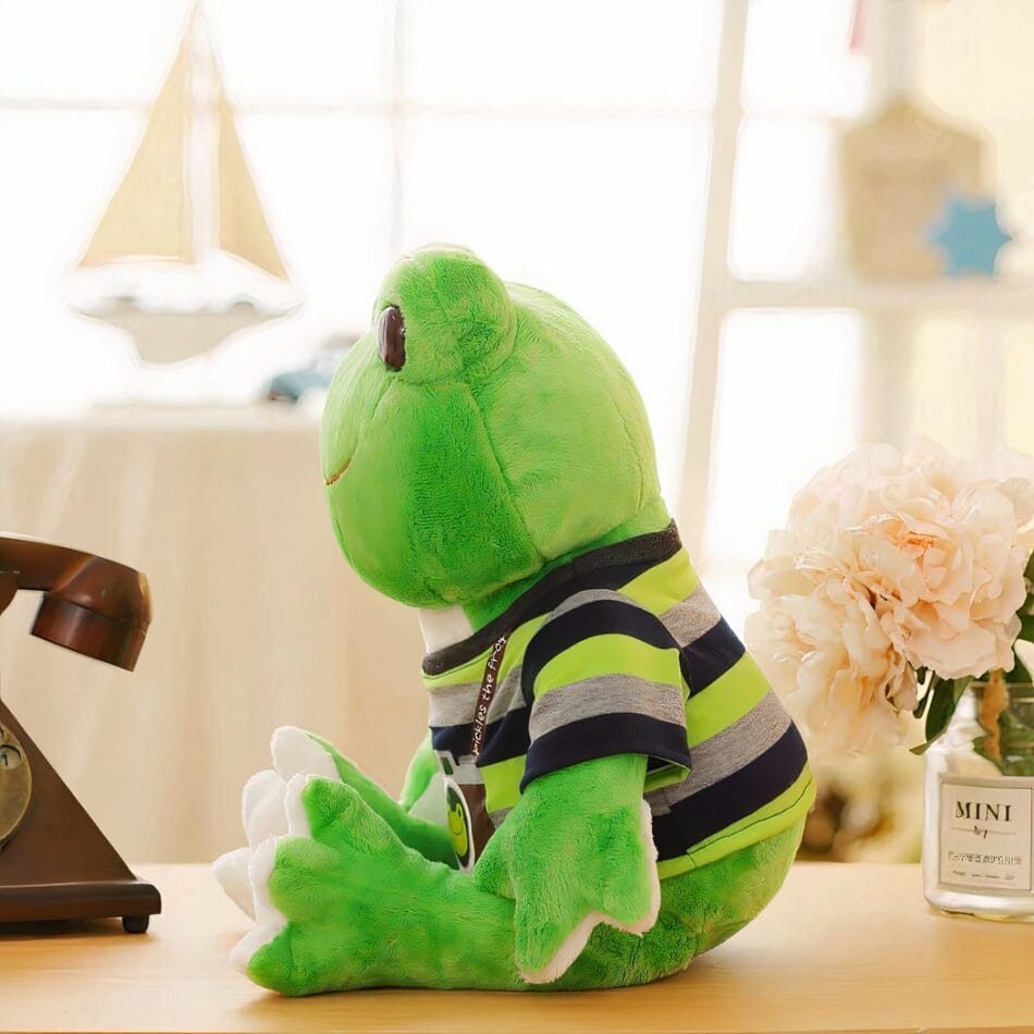 Knuffel Kikker Fotograaf Met Verwijderbaar Tshirt De Knuffel