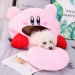 Knuffel Kirby Met Grote Mond Groen Voor Nintendo Fans Verzamelitem De Knuffel