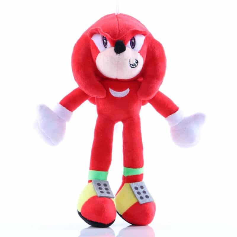 Knuffel Knuckles Sonic Rode Egelpluche voor Decor en Troost De Knuffel