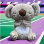 Knuffel Koala Geel Of Grijs Ademend Met Bewegende Buik En Muziek De Knuffel