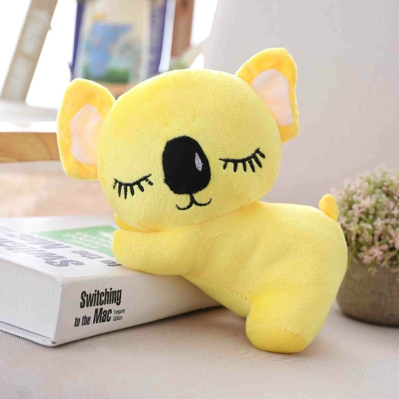 Knuffel Koala Geel Superschattig 20 Cm Zachte Knuffel De Knuffel