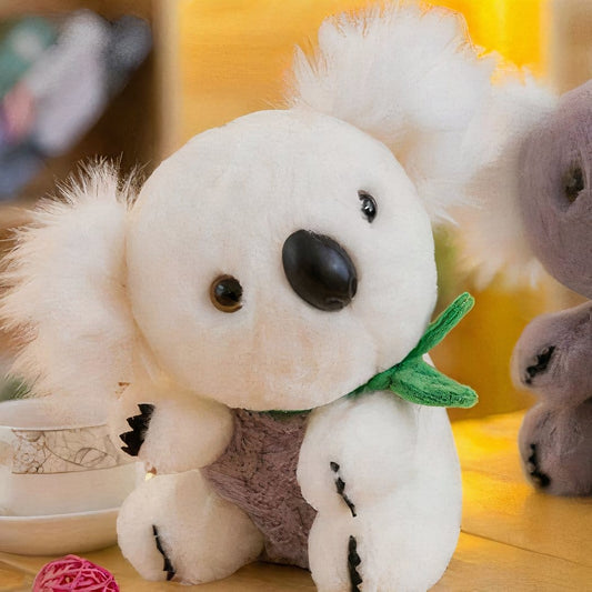 Knuffel Koala Grijs en Wit Zachte Knuffel voor Troost en Slapen De Knuffel 18cm / wit