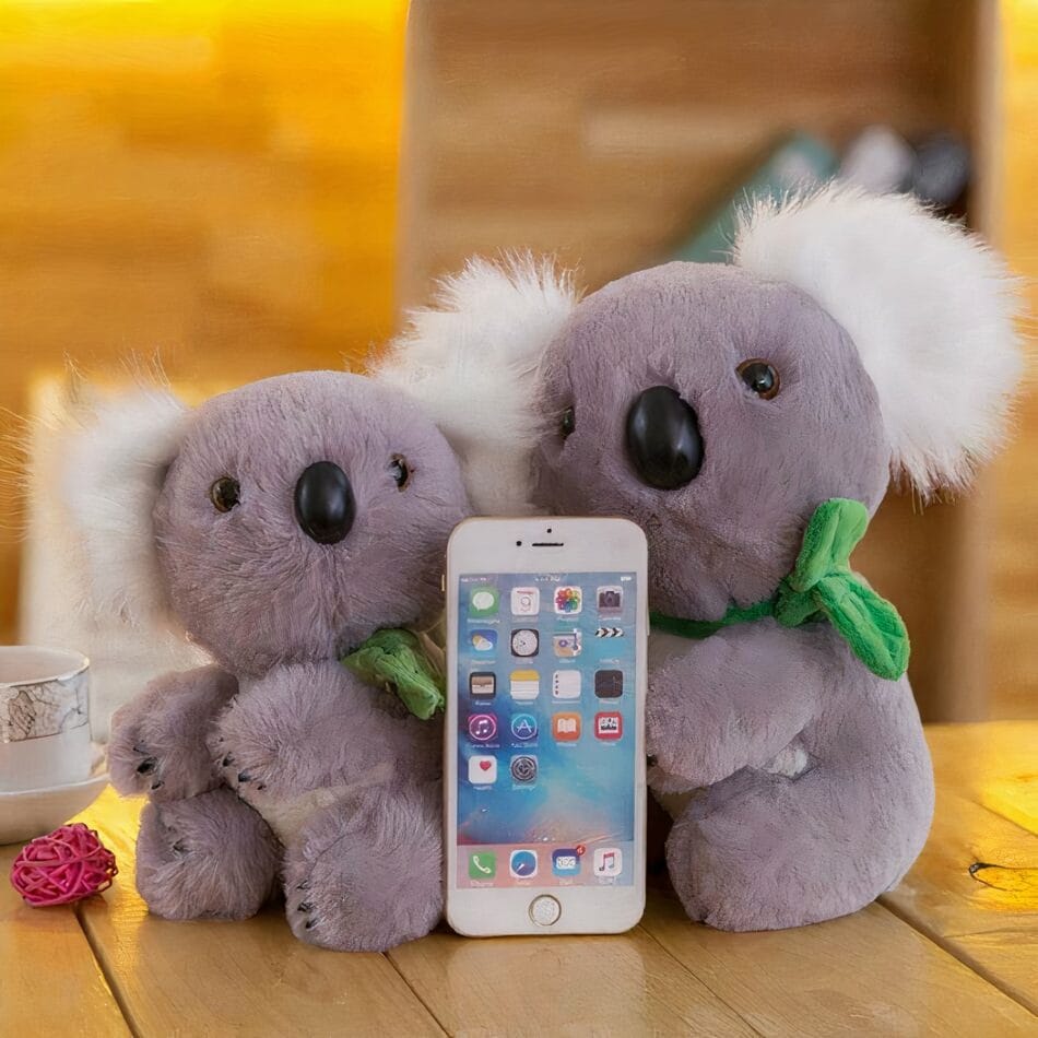 Knuffel Koala Grijs en Wit Zachte Knuffel voor Troost en Slapen De Knuffel