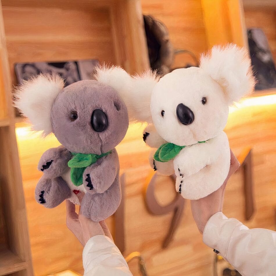Knuffel Koala Grijs en Wit Zachte Knuffel voor Troost en Slapen De Knuffel