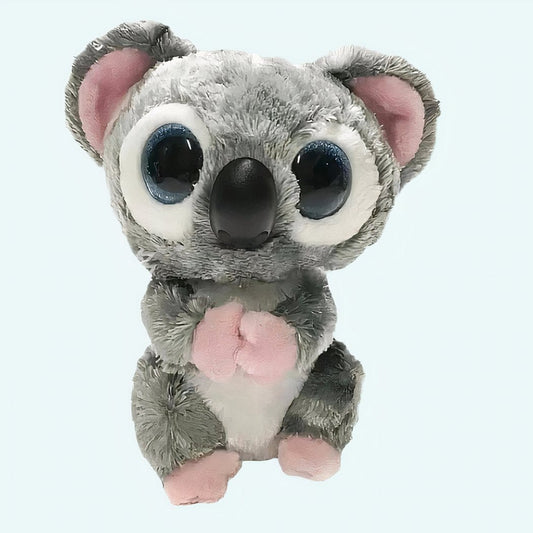 Knuffel Koala TY Zacht Grijze Vacht Met Glanzende Ogen De Knuffel
