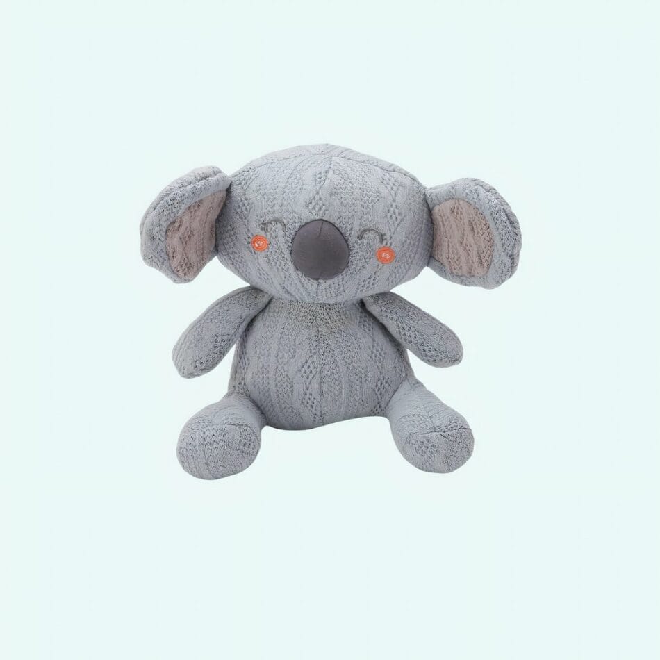 Knuffel Koala van Gebreide Tricotstof Zachte Warme Knuffel De Knuffel