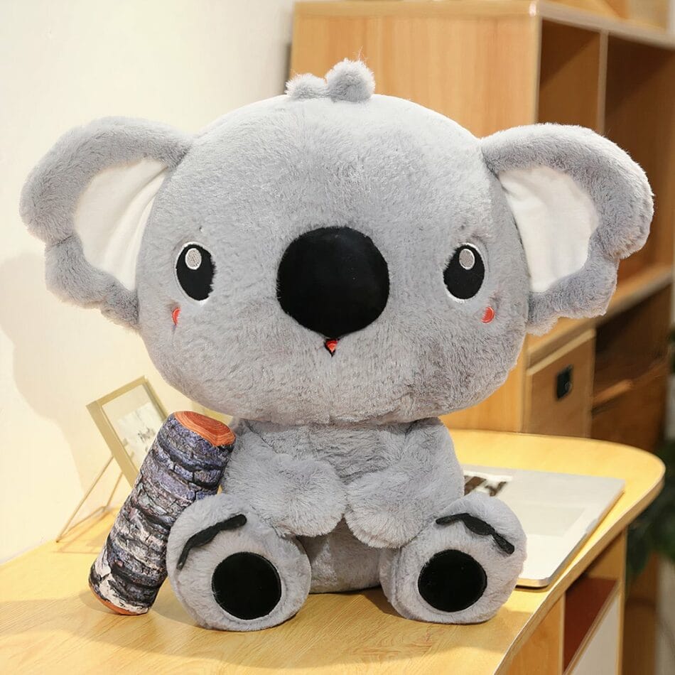 Knuffel Koala Vraatzuchtig Speels Minimalistische Knuffelzacht De Knuffel