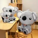 Knuffel Koala Vraatzuchtig Speels Minimalistische Knuffelzacht De Knuffel
