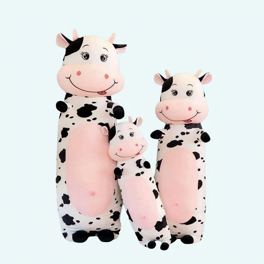 Knuffel Koe Reus Met Vlekken Tachetée 100 cm De Knuffel 70cm