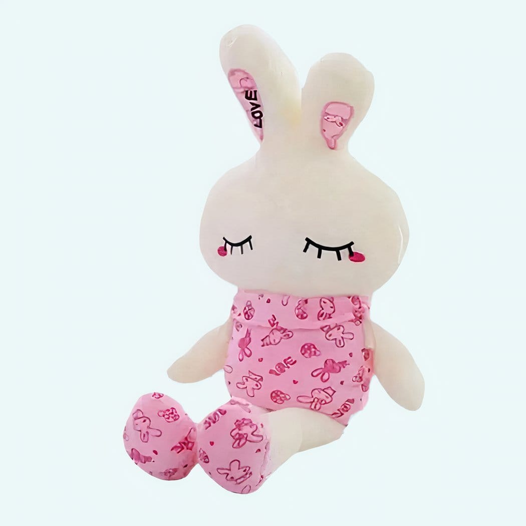 Knuffel Konijn Roze Lichtgevend Met Zacht Pluche En LED Lichtje De Knuffel