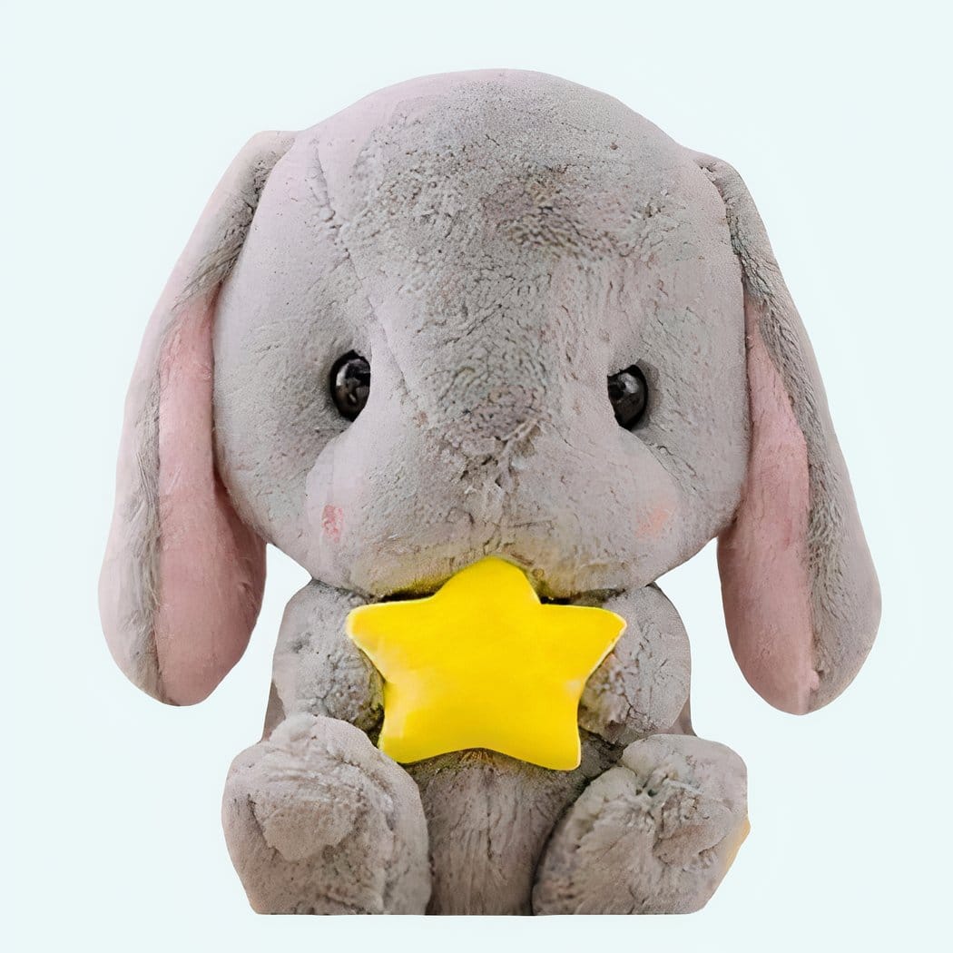 Knuffel Konijn Ster Pluche Reisgenoot Voor Kinderen De Knuffel 20cm