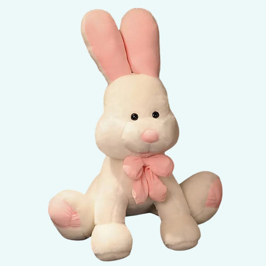 Knuffel Konijn Wit Reuzen 80 cm Zittend Groot De Knuffel