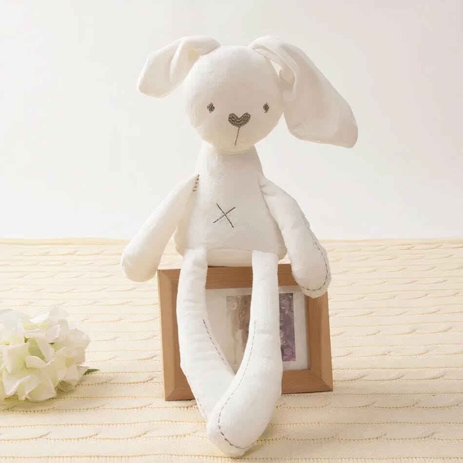 Knuffel Konijn Zacht Wit Of Roze Lange Oren Lichtgewicht De Knuffel