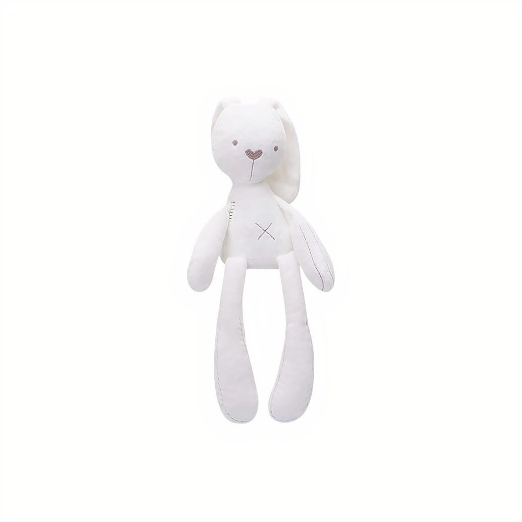 Knuffel Konijn Zacht Wit Of Roze Lange Oren Lichtgewicht De Knuffel wit