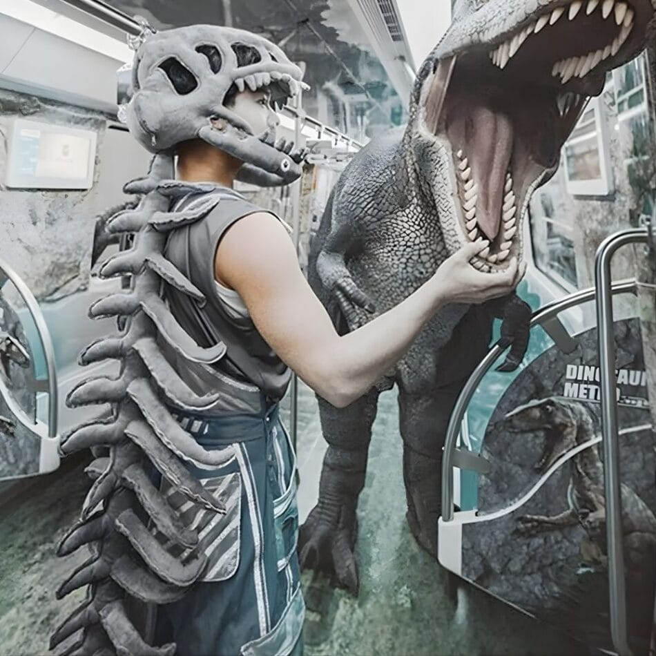 Knuffel Kostuum Squelette Dinosaurus Zacht Knuffelpak Voor Kinderen De Knuffel