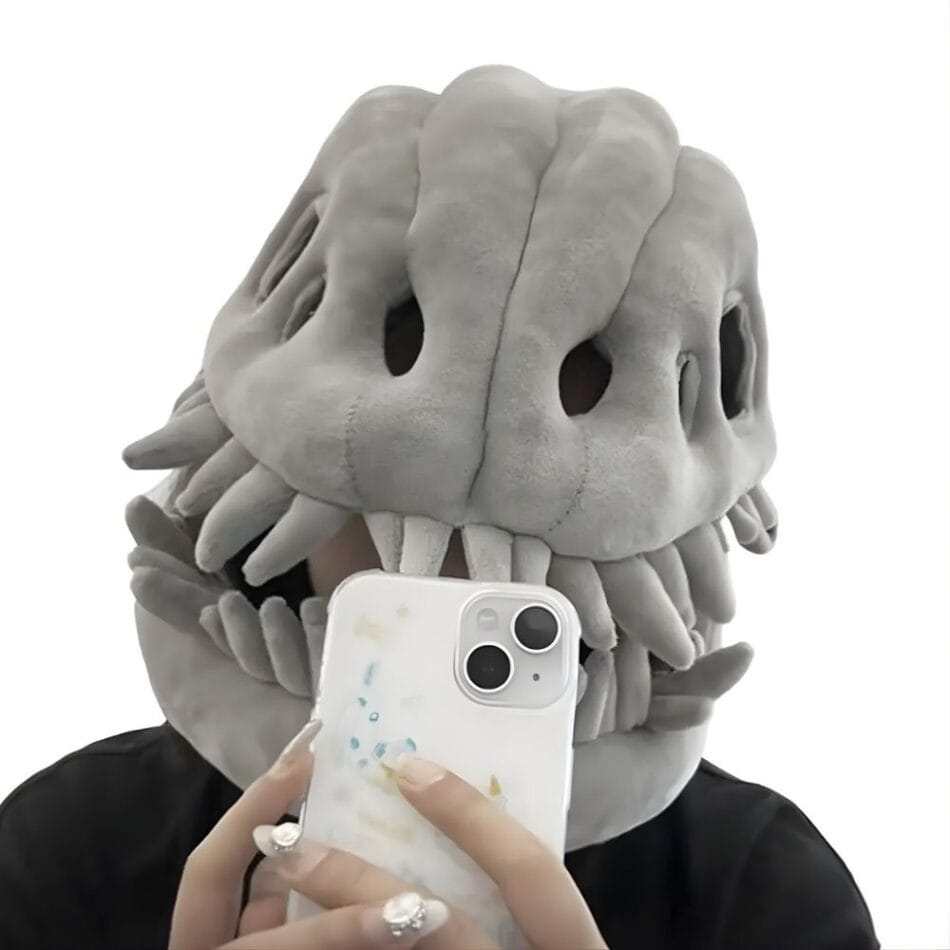 Knuffel Kostuum Squelette Dinosaurus Zacht Knuffelpak Voor Kinderen De Knuffel