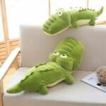 Knuffel Krokodil Reusachtig Zachte Speelvriend Voor Avonturen De Knuffel