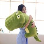 Knuffel Krokodil Reusachtig Zachte Speelvriend Voor Avonturen De Knuffel