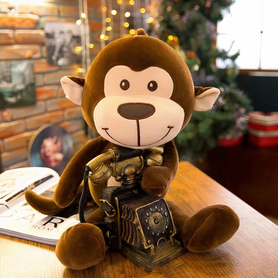 Knuffel Kussen Aap Mignonne Superzachte Troostknuffel De Knuffel
